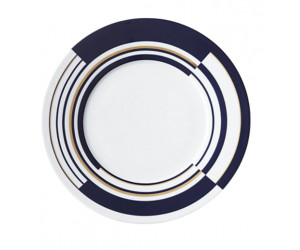 Тарелка для салата Peyton Salad Plate Navy / Gold