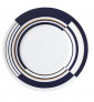 Тарелка для салата Peyton Salad Plate Navy / Gold