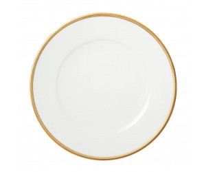 Тарелка обеденная Wilshire Dinner Plate Gold/White