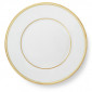 Тарелка для салата Wilshire Salad Plate Gold/White