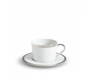 Чашка чайная Wilshire Tea Cup Sauc Silver/White