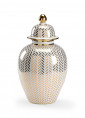 Ваза Herringbone Coverd Urn - Gold