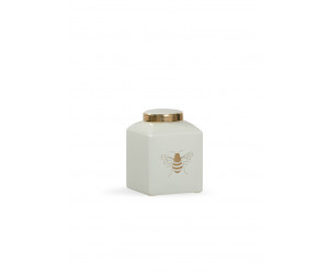 Ваза с крышкой керамическая Bee Kind Ginger Jar - Frostworks