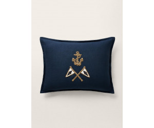 Подушка  Bayview Throw Pillow, NAVY