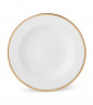 Тарелка для супа Wilshire Soup Bowl Gold/White