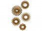 Сет зеркал Gold Starburst Mirrors