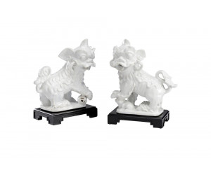 Ваза White Chinese Dogs (Pr)
