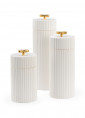 Сет ваз White Bamboo Canisters