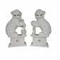 Ваза White Foo Dog (PR)