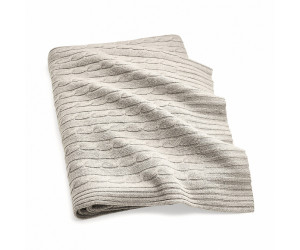 Плед Cable Cashmere Light Heather Grey