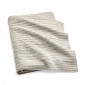 Плед Cable Cashmere Light Heather Grey
