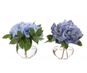 Цветы Hydrangea, Blue Purple, сет из 2