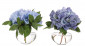 Цветы Hydrangea, Blue Purple, сет из 2