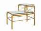 Приставной столик Montpelier Side Table With Glass Top