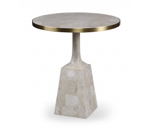 Приставной стол Stone Pedestal Occasional Table