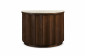 Комод Bridgeton Demilune Chest With Travertine Top