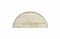 Комод Bridgeton Demilune Chest With Travertine Top