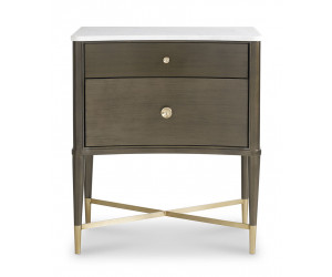 Прикроватная тумба Novella Nightstand With Stone Top