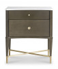 Прикроватная тумба Novella Nightstand With Stone Top