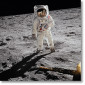 Постер Aldrin, Apollo 11, A Man on the Moon-NON