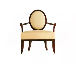 Стул Oval X-back chair custom