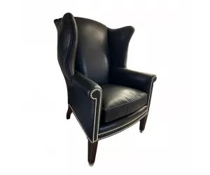 Кресло The Althorp Wingback Upholstered Chair (Leather: L9378-50)