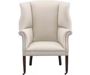 Кресло Hepplewhite Wing Chair Upholstered Back