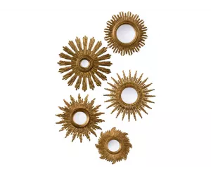 Сет зеркал Gold Starburst Mirrors