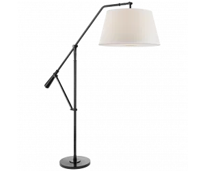 Торшер Nolan Loft Floor Lamp in Black Nickel