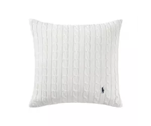 Подушка декоративная RL Cable White 45/45