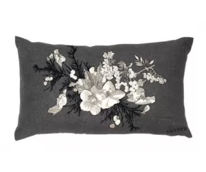 Декоративная подушка Coussin Poesie Graphite