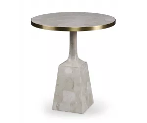Приставной стол Stone Pedestal Occasional Table