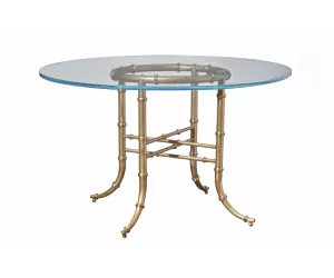 Обеденный стол Bask Table With 48 Glass Top