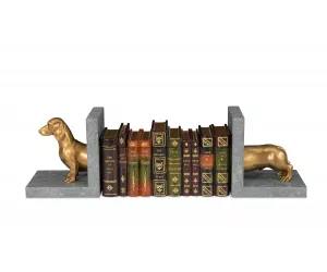 Держатели/2 для книг Dachshund Bookend