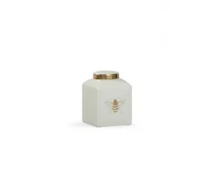 Ваза с крышкой керамическая Bee Kind Ginger Jar - Frostworks