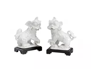 Ваза White Chinese Dogs (Pr)
