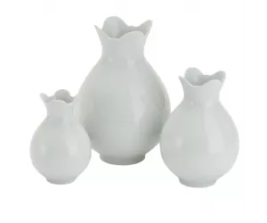 Ваза Chesa Vase-Snow White-Med