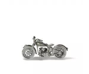 Декоративная статуэтка Ely Motorcycle Silver