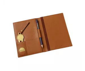Подарочный набор для гольфа Buckley Golf Scorecard Holder Gift Set, Brown