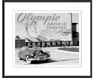 Постер в раме Olympic Drive In