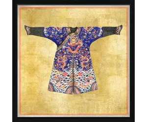 Постер Blue Kimono on Gold