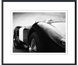 Постер English Racecar 1, Contemporary Black 421