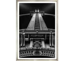 Постер Industrial Triple 2, Contemporary Silver 624