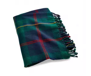 Плед Langport Throw Blanket, Green Multi