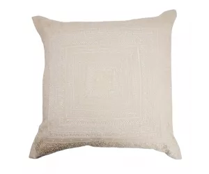 Подушка декоративная Габриэла (Gabriela Throw Pillow), кремовая