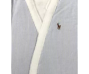 Халат детский СЛ Оксфорд (CL Oxford Blue Bath Robe), синий, 6A