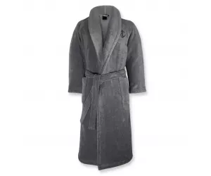 Халат РЛ Клэнгдон (RL Cllangdon Charcoal), угольный, M