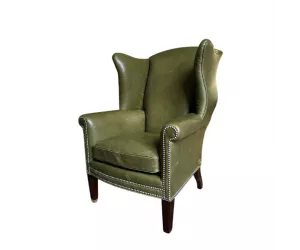Кресло Альторп Вингбек (The Althorp Wingback Chair), кожа L9352-61