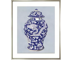 Постер Блю Фурмантро Вэйзес FVE-GA/2/424 (Blue Fourmaintreaux Vases)