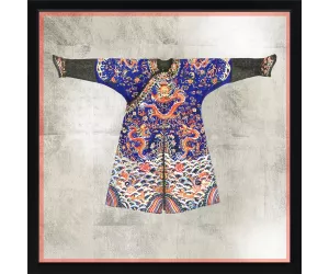 Постер Синее кимоно на серебре (Blue Kimono on Silver), 282
